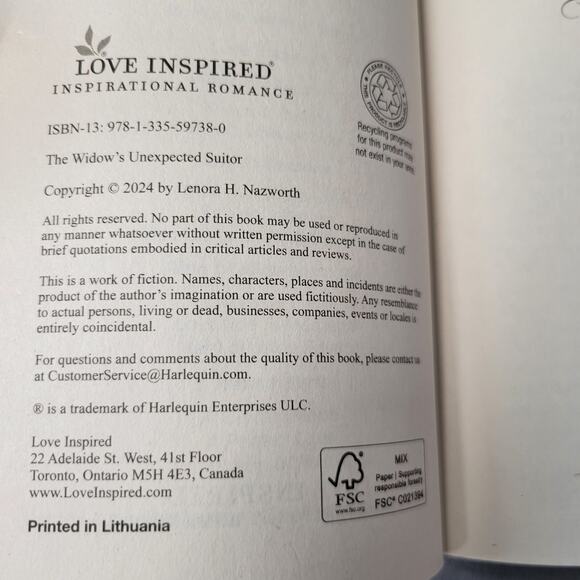 Love Inspired Inspirational Romance Christmas Books Paperback 2024 Lot of 4 - Picture 6 of 16